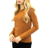 MAGLIA DONNA F/W A GIROCOLLO E BRILLANTINI ANTERIORI - Chic&Pop - Abbigliamento ed accessori Donna