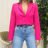 Giacca blazer p/e FRANCY cropped - Chic&Pop - Abbigliamento ed accessori Donna