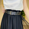 Cintura donna p/e BLACK doppia - Chic&Pop - Abbigliamento ed accessori Donna