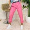 Pantalone donna p/e MARTA con cintura - Chic&Pop - Abbigliamento ed accessori Donna