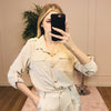 Camicia donna p/e SAFARI con bottoni d'oro - Chic&Pop - Abbigliamento ed accessori Donna